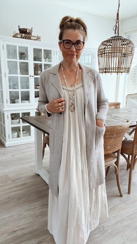 ZELDA NEULETAKKI TAUPE