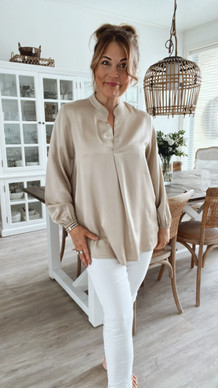 KARINA SATIINIPUSERO BEIGE