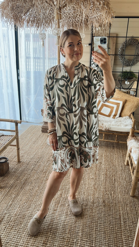 MARIETTA VISKOOSIMEKKO KHAKI