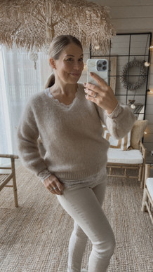 CLARA MOHAIRNEULE BEIGE