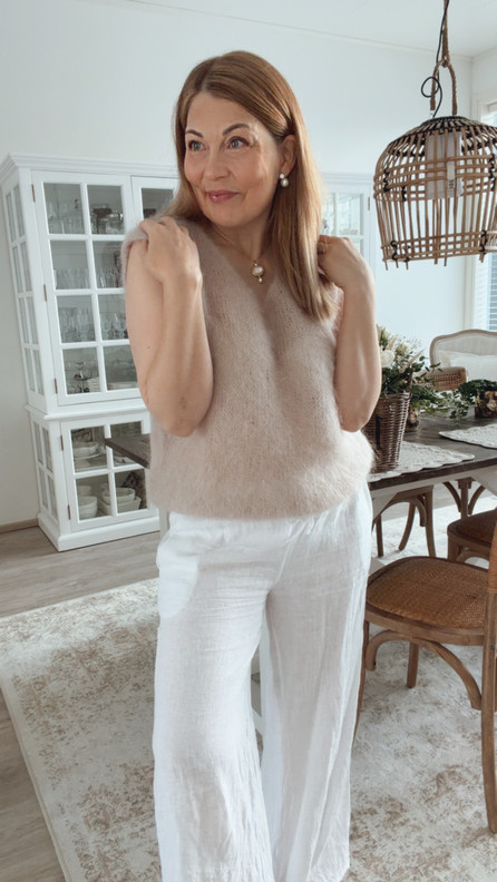 MUSETTE MOHAIRLIIVI BEIGE