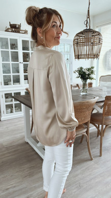 KARINA SATIINIPUSERO BEIGE
