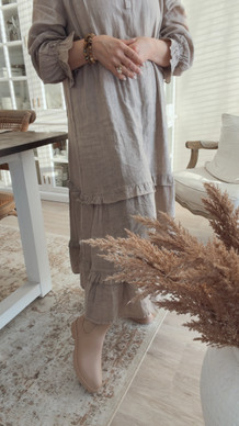 RUBBER BOOTS BEIGE