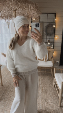 BONITA MOHAIRPIPO LUONNONVALKOINEN