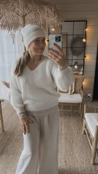 BONITA MOHAIRPIPO LUONNONVALKOINEN