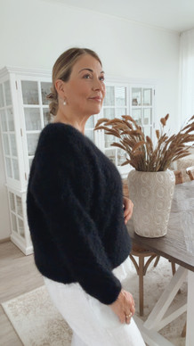 LOVELY KID MOHAIR KNIT BLACK