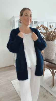 FRIDA KID MOHAIRNEULETAKKI NAVY