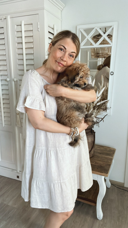 CALINDA PELLAVAMEKKO BEIGE