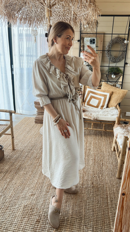 SARAY VISKOOSIMEKKO BEIGE