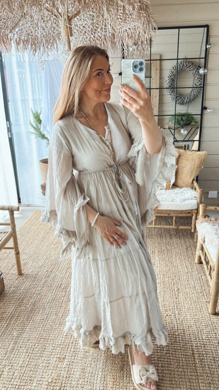 SABINE KAFTAANI BEIGE