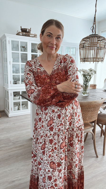 HARRIET VISKOOSIMEKKO TERRACOTTA