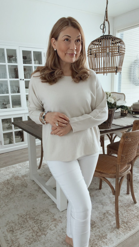 HALETTE VISKOOSINEULE VENEPÄÄNTIELLÄ BEIGE