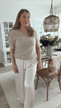 FRANCISCA MOHAIR KNIT BEIGE