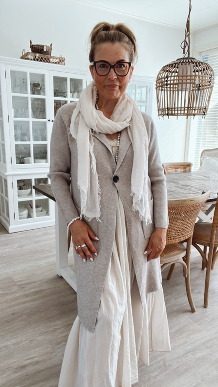 ZELDA NEULETAKKI TAUPE