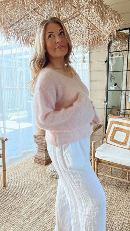 SAMANTHA MOHAIRNEULE VAALEA ROOSA