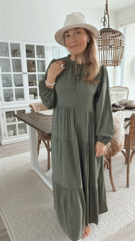 MIRELLA VISKOOSIMEKKO KHAKI