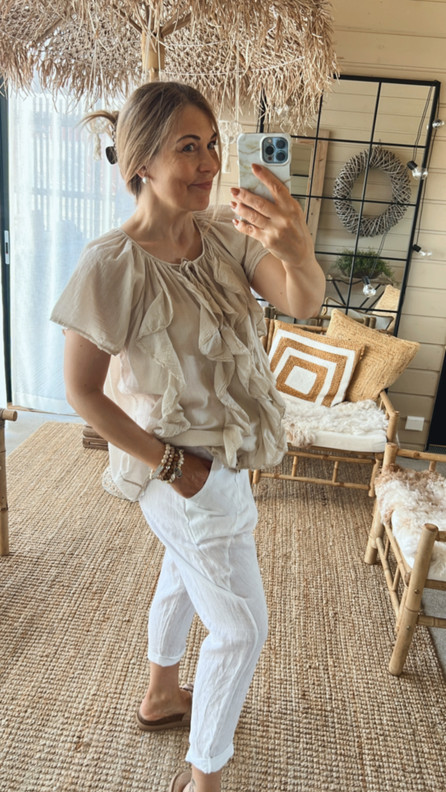 DEVONNE PUSERO BEIGE