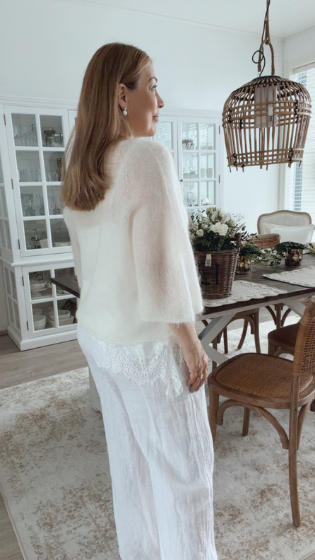 MELODIE MOHAIRNEULE LUONNONVALKOINEN