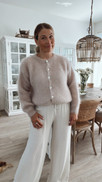 JOSEFIN MOHAIRNEULETAKKI VAALEA BEIGE