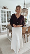 EMMY MOHAIR CARDIGAN BROWN