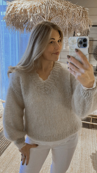 TILDA MOHAIRNEULE BEIGE