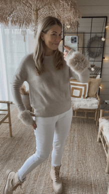 TRSITA KNIT BEIGE
