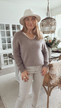 MADALENA MOHAIR KNIT TAUPE