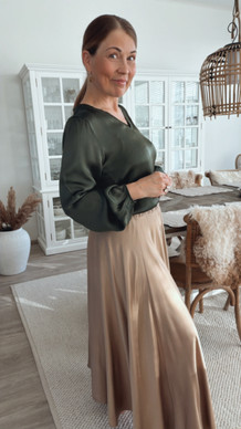 CHLOE SATIINIPUSERO KHAKI