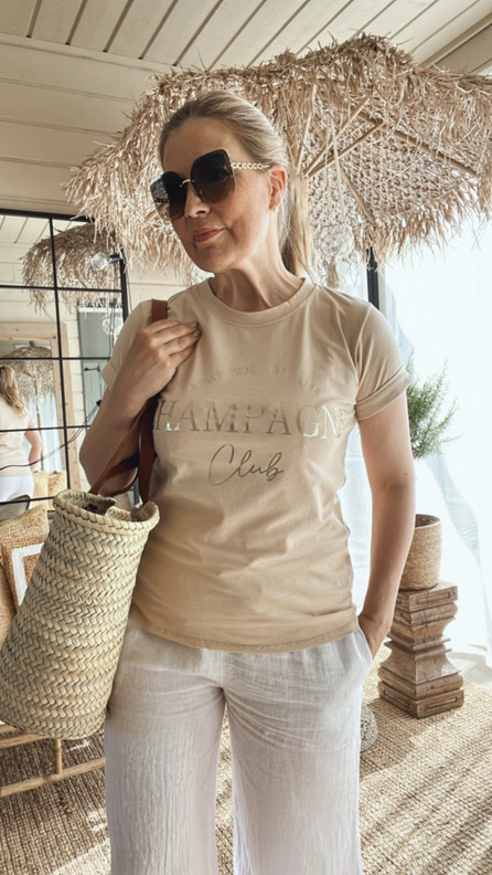 CHAMPAGNE TEEPPARI BEIGE