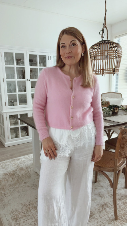 NINETTE MOHAIRNEULETAKKI PINKKI