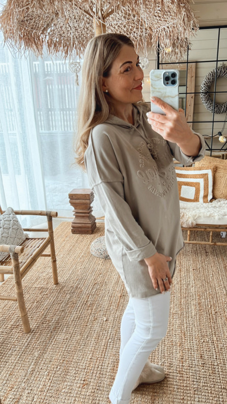 VINTAGE HUPPARI TAUPE