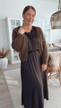 DIANNA MOHAIR CARDIGAN BROWN