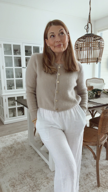 NINETTE MOHAIRNEULETAKKI BEIGE