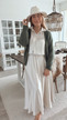 DIANNA MOHAIR CARDIGAN KHAKI
