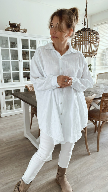 VENLA PUUVILLAPAITA VALKOINEN