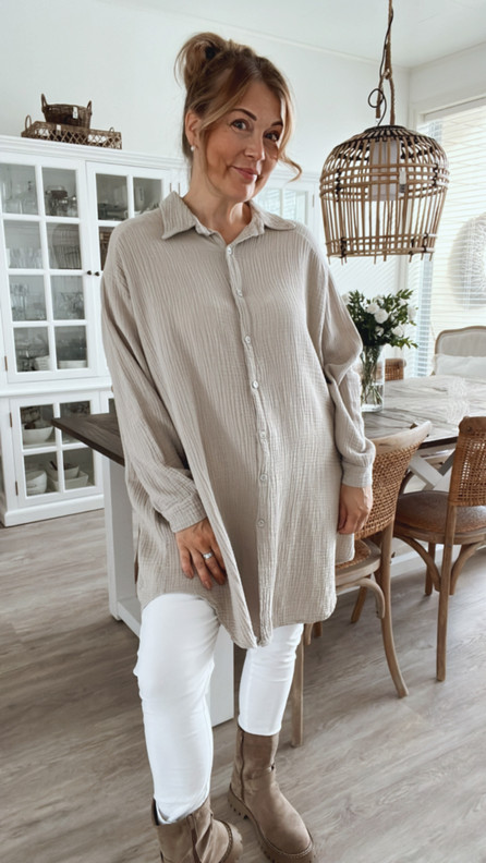 WINGS PUUVILLAPAITA BEIGE PLUS KOKO