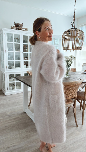 SCARLETT KID MOHAIRNEULETAKKI VAALEA BEIGE