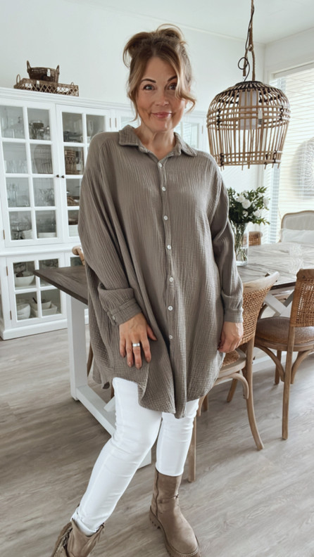 WINGS PUUVILLAPAITA TAUPE PLUS KOKO