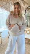 SAMANTHA MOHAIRNEULE VAALEA BEIGE