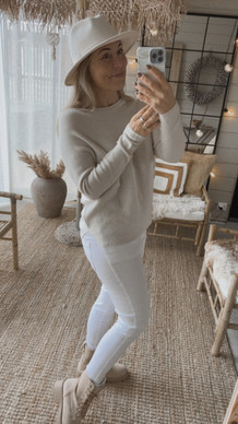 TRISTA KNIT OFF WHITE