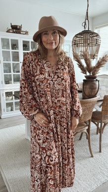 AURELIA VISKOOSIMEKKO TERRACOTTA