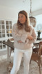 ELLINOR KID MOHAIR KNIT LIGHT BEIGE