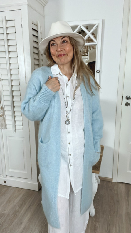 OFELIA NEULETAKKI TAIVAANSININEN