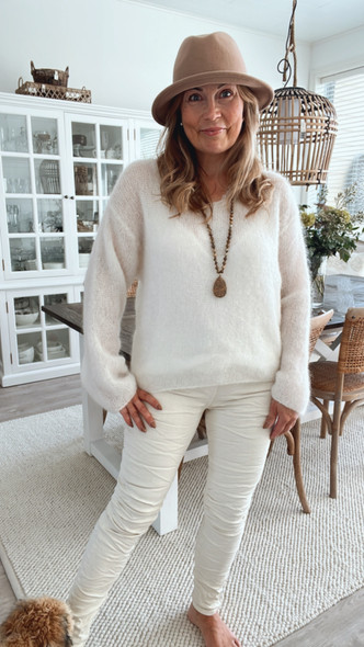 JOGGER PANTS MILKY