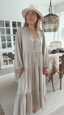 MIRELLA VISKOOSIMEKKO BEIGE