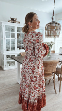 HARRIET VISKOOSIMEKKO TERRACOTTA