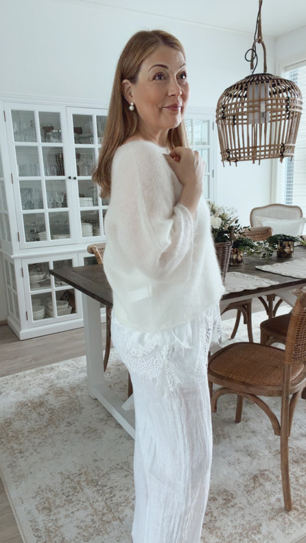 MELODIE MOHAIRNEULE LUONNONVALKOINEN