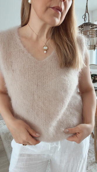 MUSETTE MOHAIRLIIVI BEIGE