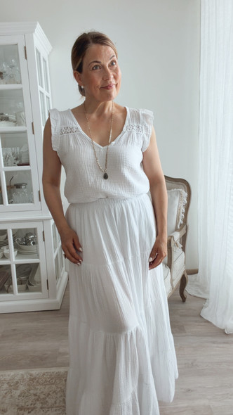EDITTA PUUVILLATOPPI VALKOINEN