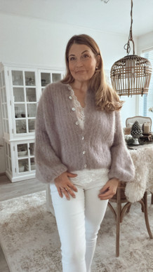 MAELYNN MOHAIRNEULETAKKI VAALEA TAUPE